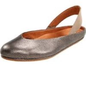Gentle Souls Gretchen Ballerina Flats Bronze Sz 7